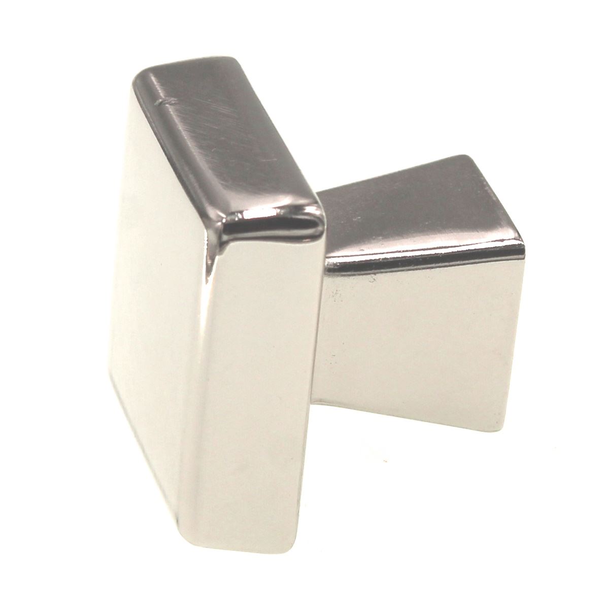 Amerock Blackrock Polished Nickel 1 3/16" Square Cabinet Knob BP55271PN