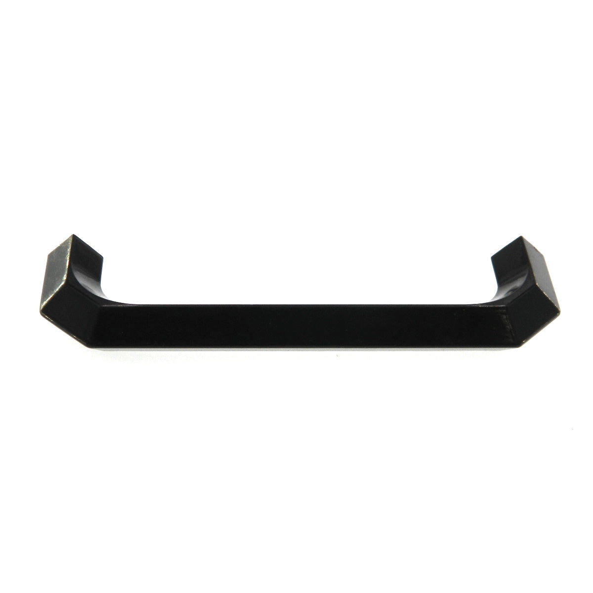 Amerock Plastics BP5530-BJ - Tirador de arco para gabinete, color negro, 3 3/4" (96 mm) cc