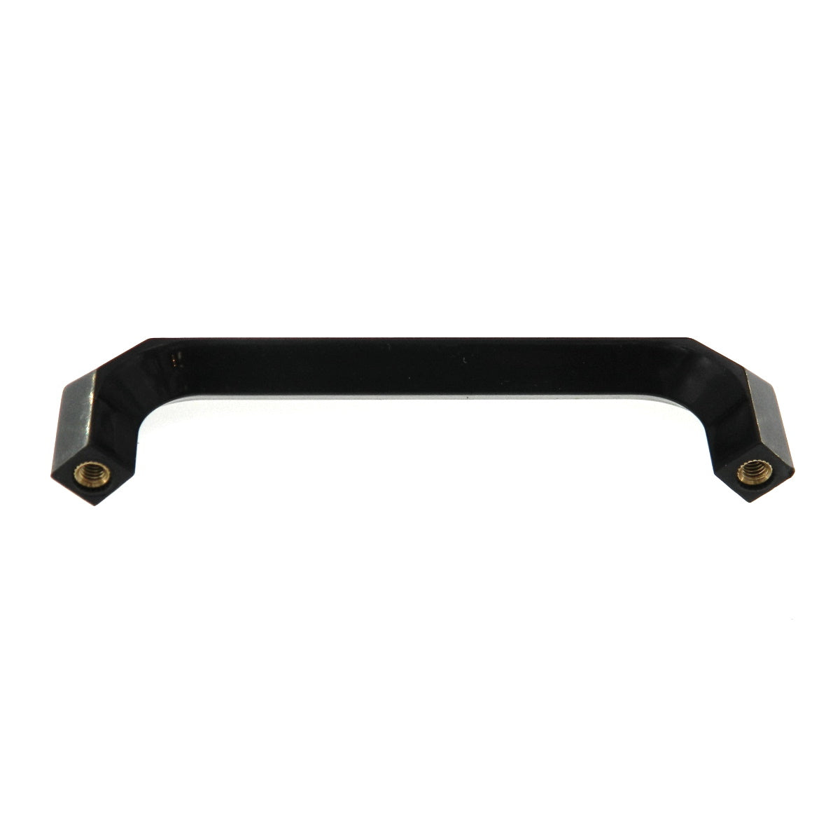 Amerock Plastics BP5530-BJ - Tirador de arco para gabinete, color negro, 3 3/4" (96 mm) cc