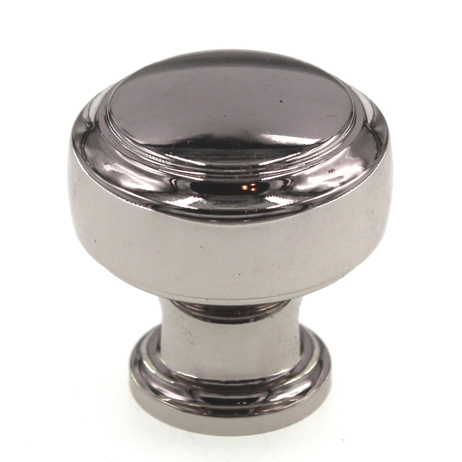 Amerock Highland Ridge 1 3/16" Round Cabinet Knob Polished Nickel BP55312PN