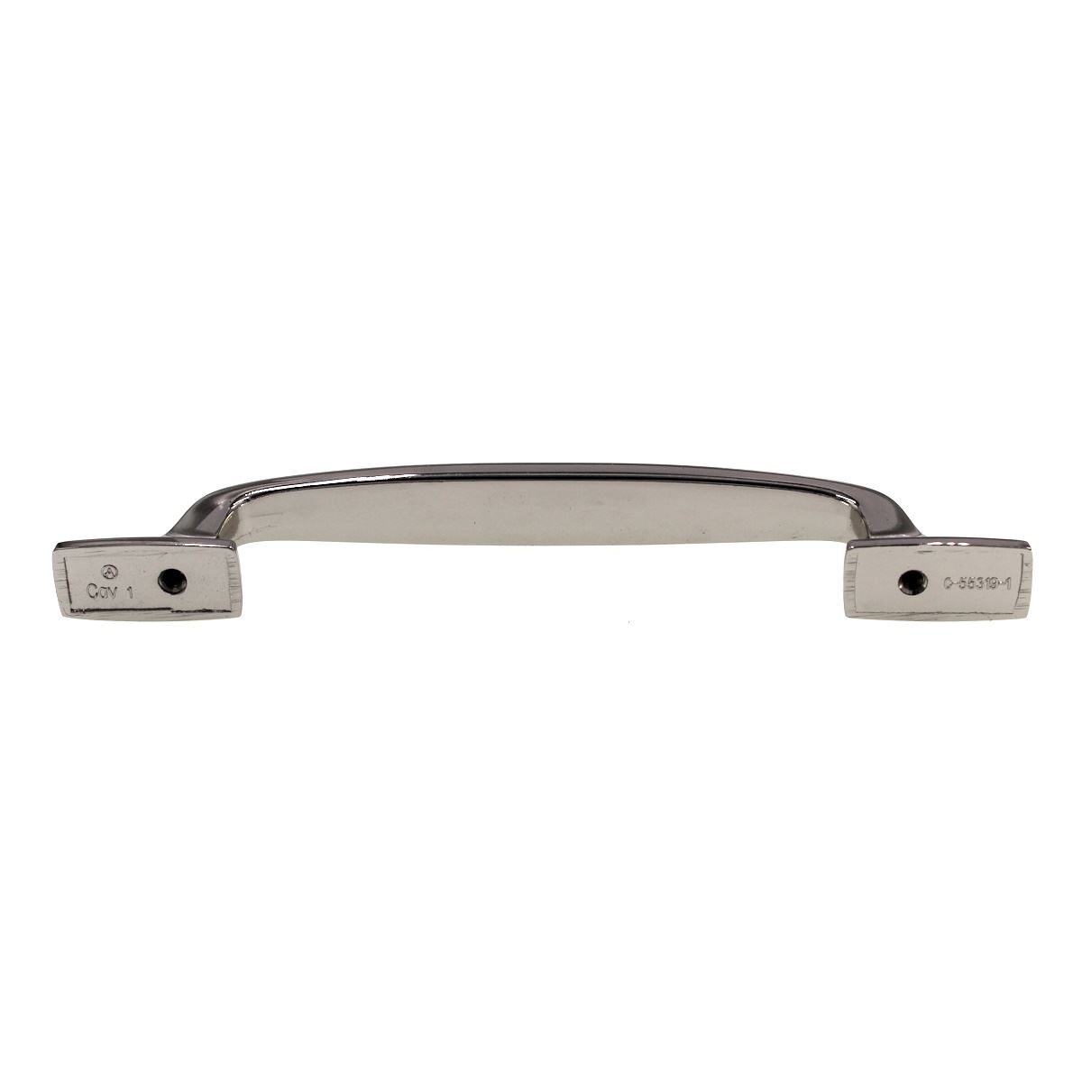 Amerock Highland Ridge 5" (128mm) Ctr Cabinet Pull Polished Nickel BP55319PN