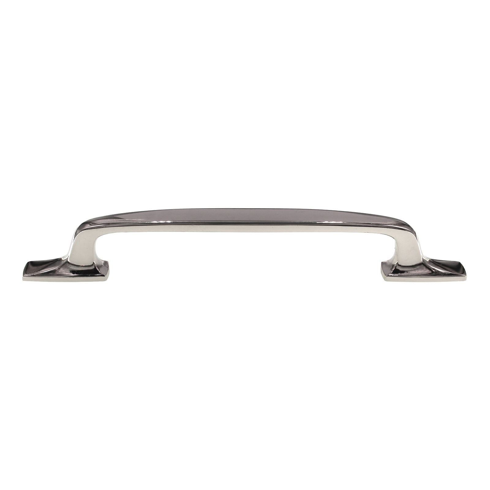 Amerock Highland Ridge 6 1/4" (160mm) Ctr Cabinet Pull Polished Nickel BP55321PN