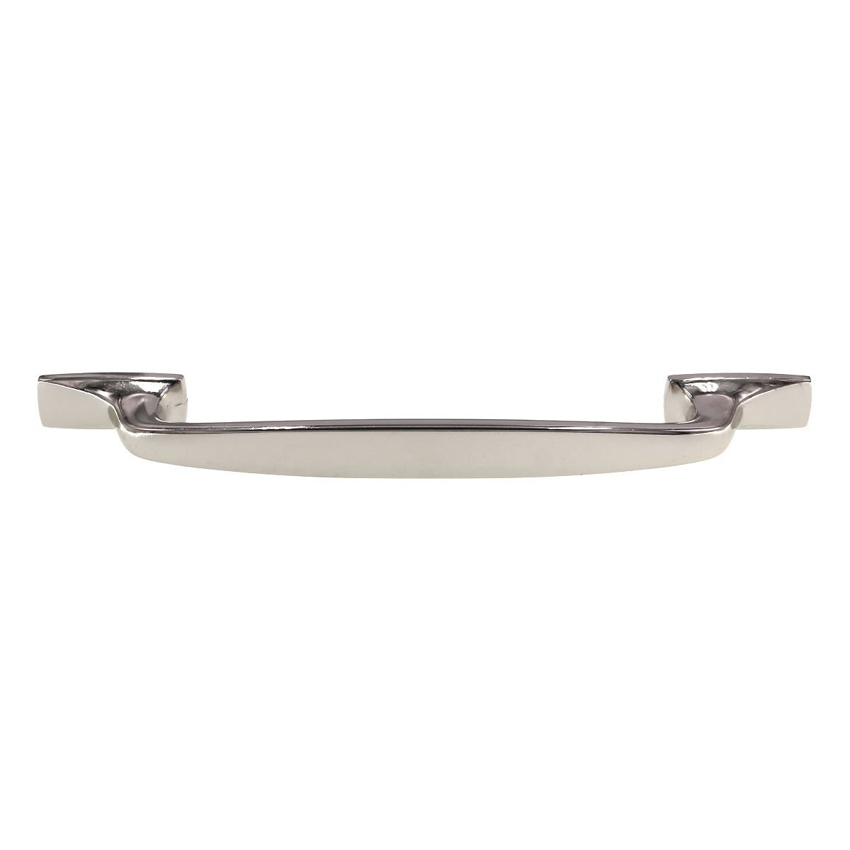 Amerock Highland Ridge 6 1/4" (160mm) Ctr Cabinet Pull Polished Nickel BP55321PN