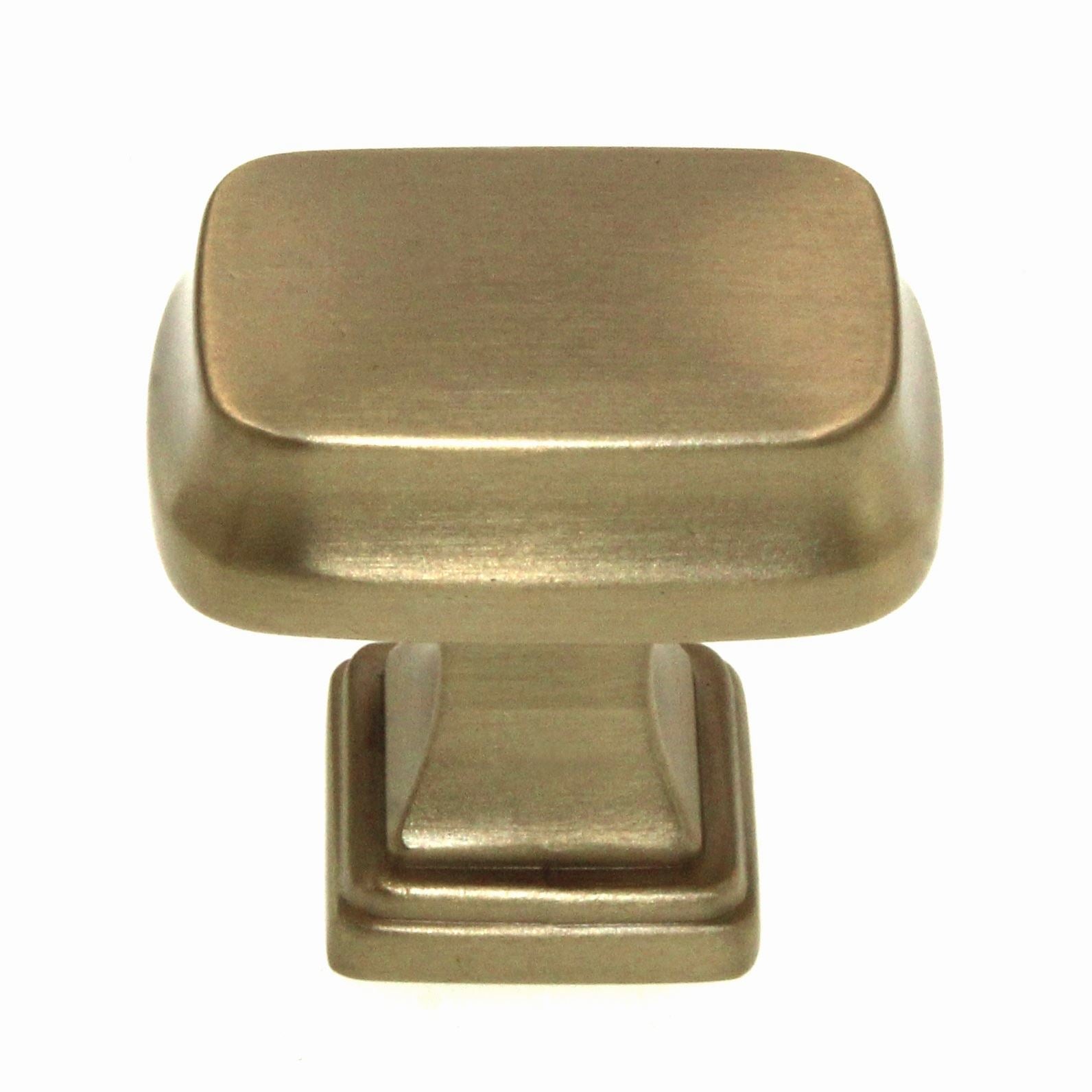 Amerock Revitalize Golden Champagne 1 1/4" Rectangle Cabinet Knob BP55340BBZ