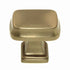 Amerock Revitalize Golden Champagne 1 1/4" Rectangle Cabinet Knob BP55340BBZ