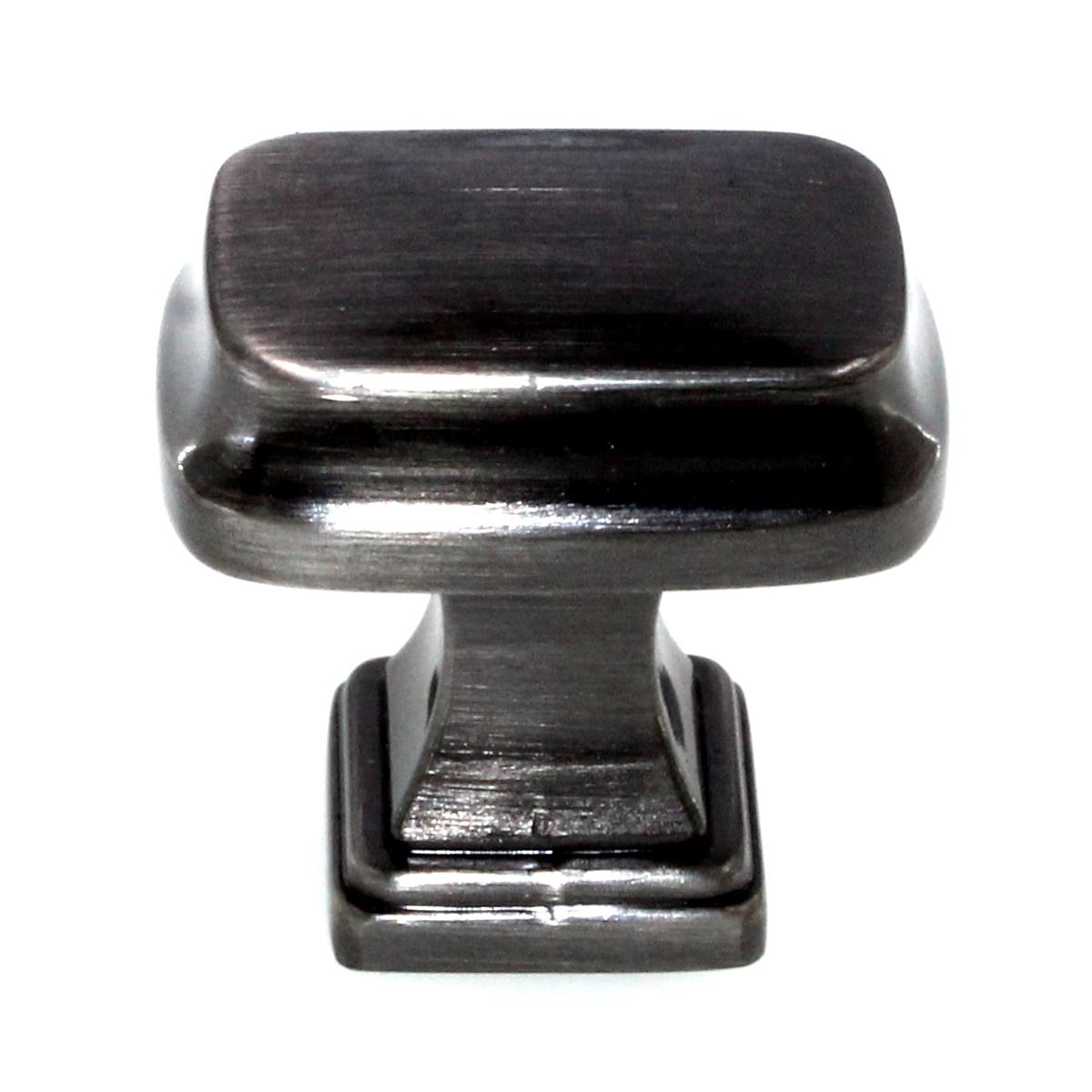 Amerock Revitalize 1 1/4" Rectangle Cabinet Knob Gunmetal BP55340GM