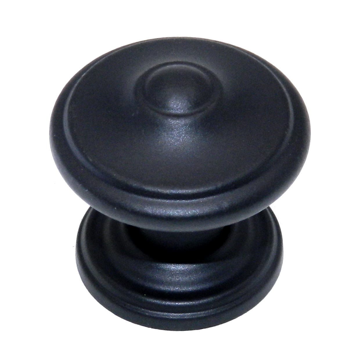 Amerock Revitalize Black Bronze 1 1/4" Round Cabinet Knob Pull BP55341-BBR