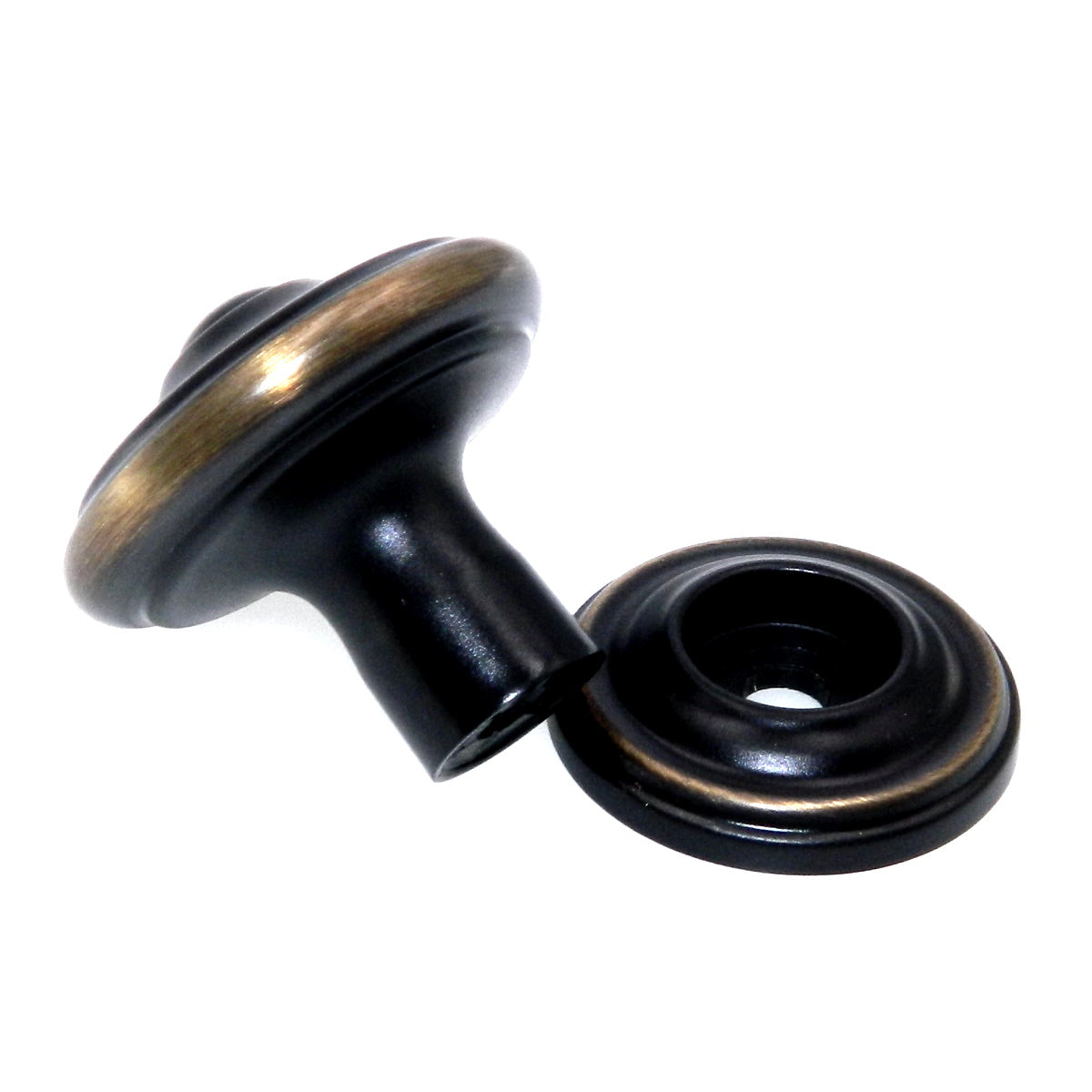 Amerock Revitalize Venetian Bronze 1 1/4" Round Cabinet Knob Pull BP55341-VB