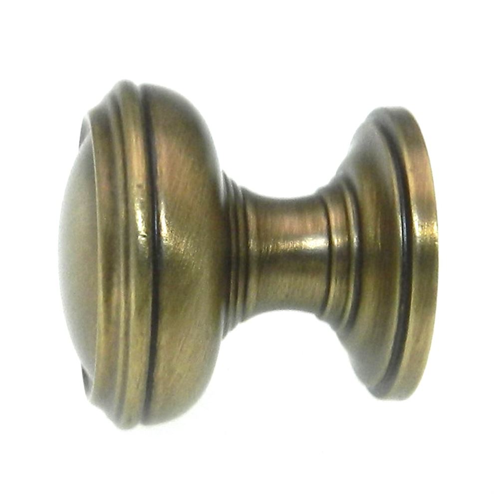 Amerock Revitalize Gilded Bronze 1 1/4" Ringed Cabinet Knob BP55342GB