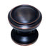 Amerock Revitalize Oil-Rubbed Bronze 1 1/4" Ridged Cabinet Knob BP55342-ORB