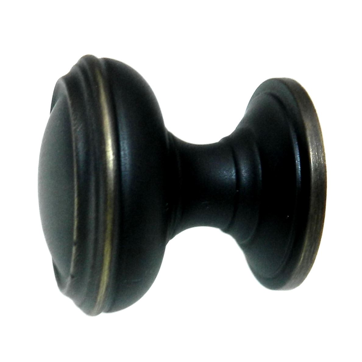 Amerock Revitalize Venetian Bronze 1 1/4" Ringed Cabinet Knob BP55342VB