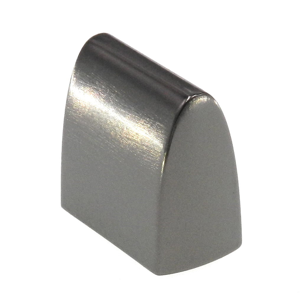 Amerock Riva Graphite 1 1/8" Square Smooth Cabinet Knob BP55360-GPH