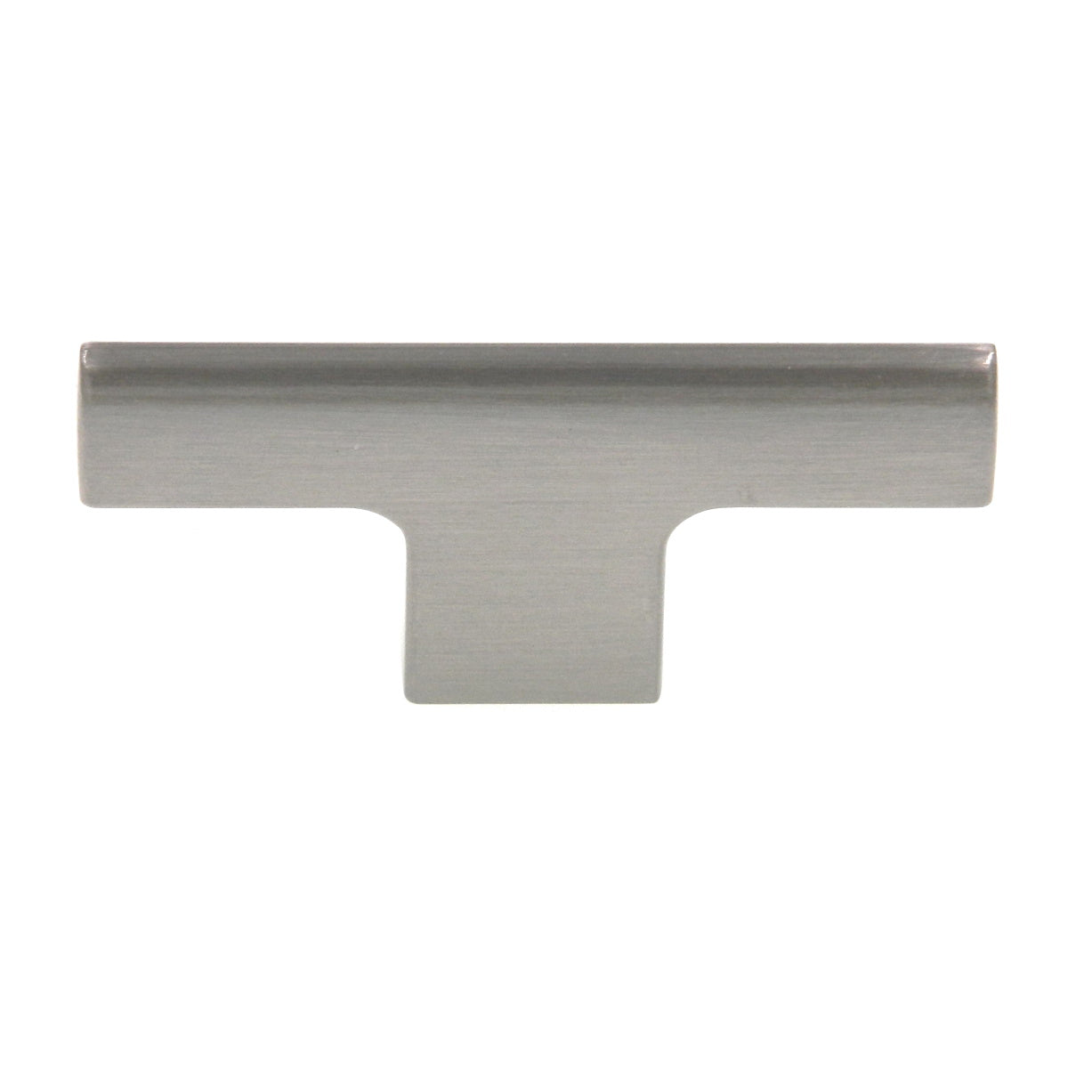 Amerock Riva Satin Nickel 2 1/2" T-Bar Smooth Cabinet Knob BP55361-G10