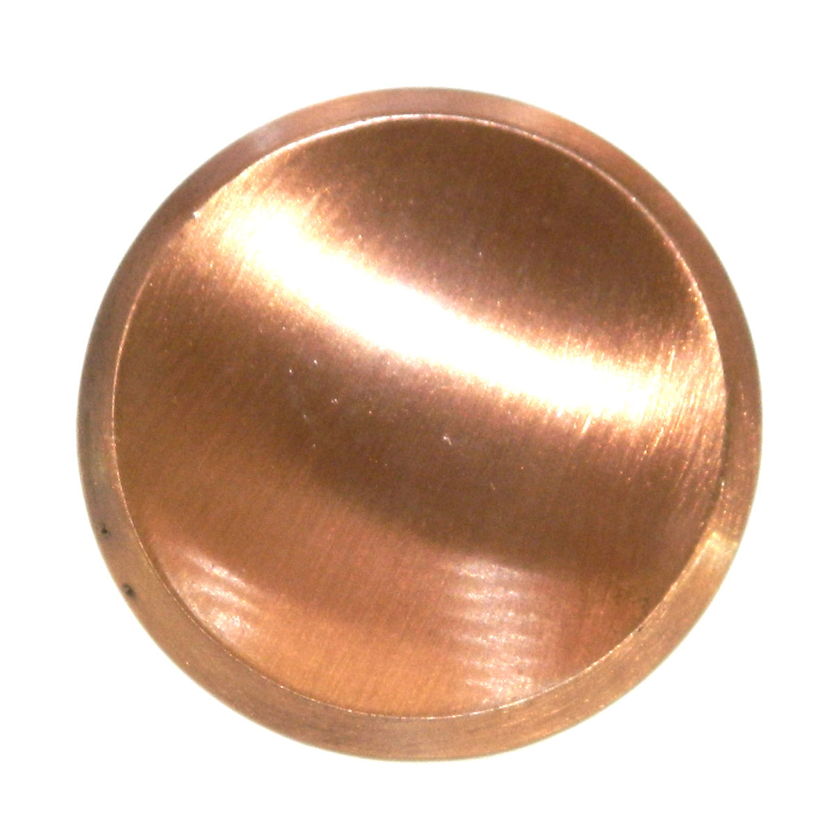 Vintage Amerock Mid-Century Modern Satin Copper 2" Round Cabinet Knob BP554-41