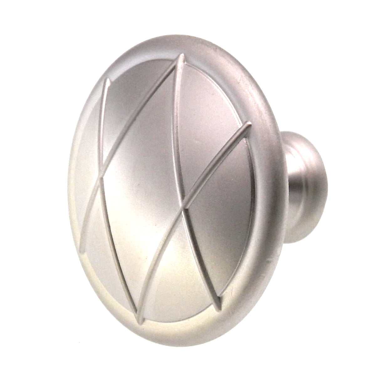 Amerock Lattice Satin Nickel 1 3/4" Round Cabinet Knob Pull BP55420-2-SN