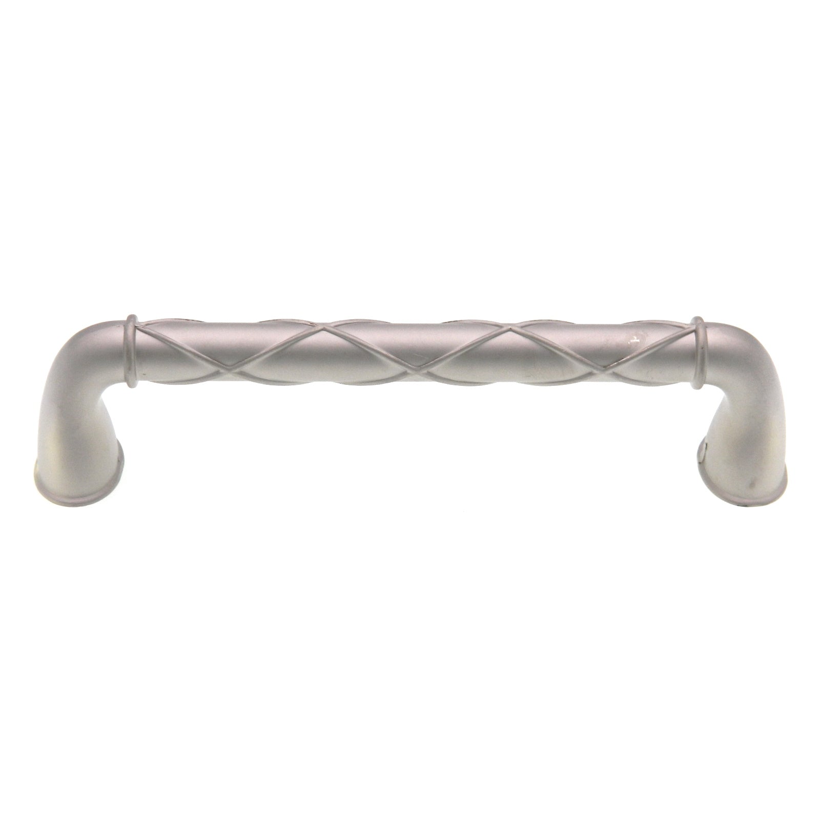 Amerock Lattice Satin Nickel 5" (128mm) Ctr. Cabinet Arch Pull Handle BP55422-SN