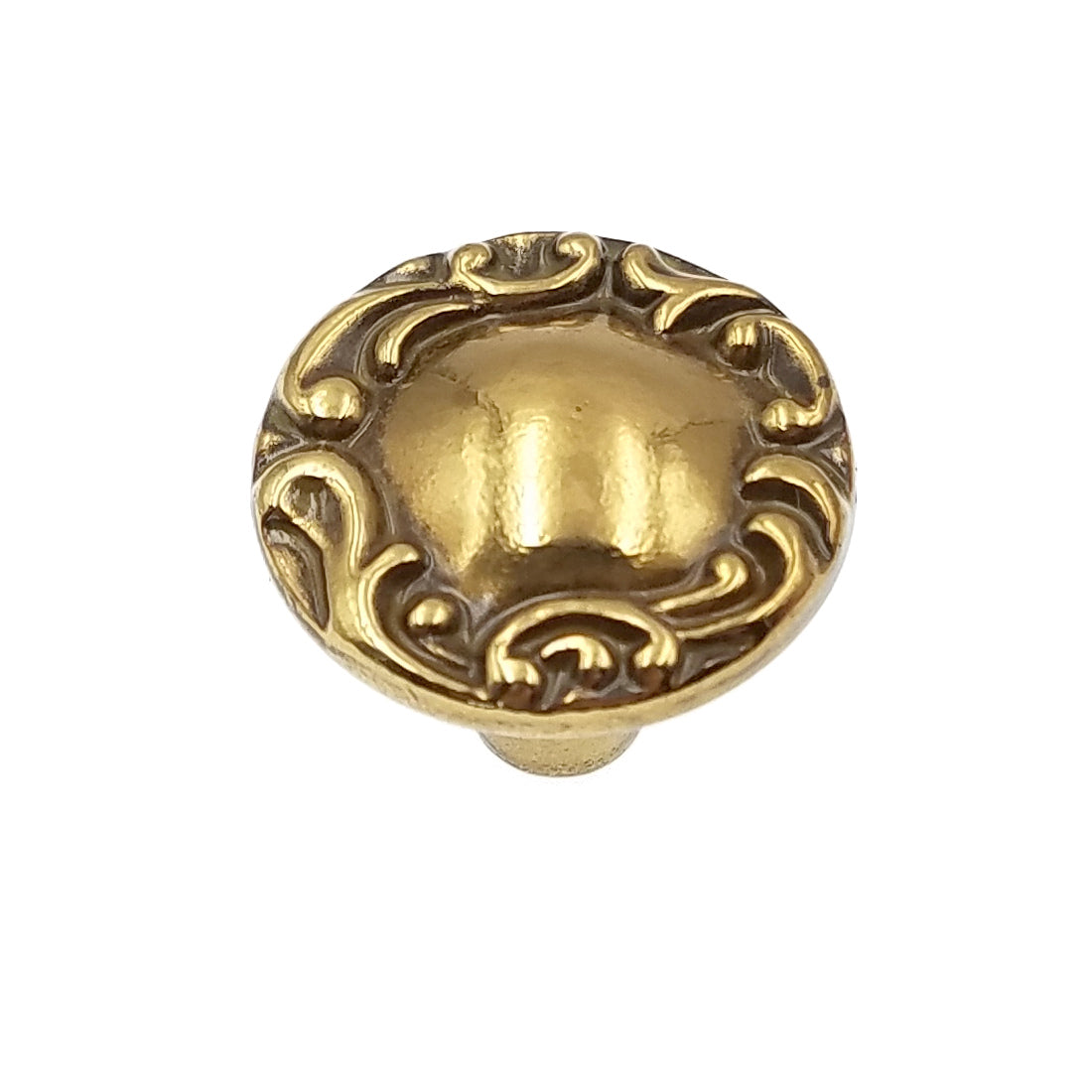 Amerock Allison Regency Brass 1 1/8" Round Cabinet Pull Knob BP643-R1