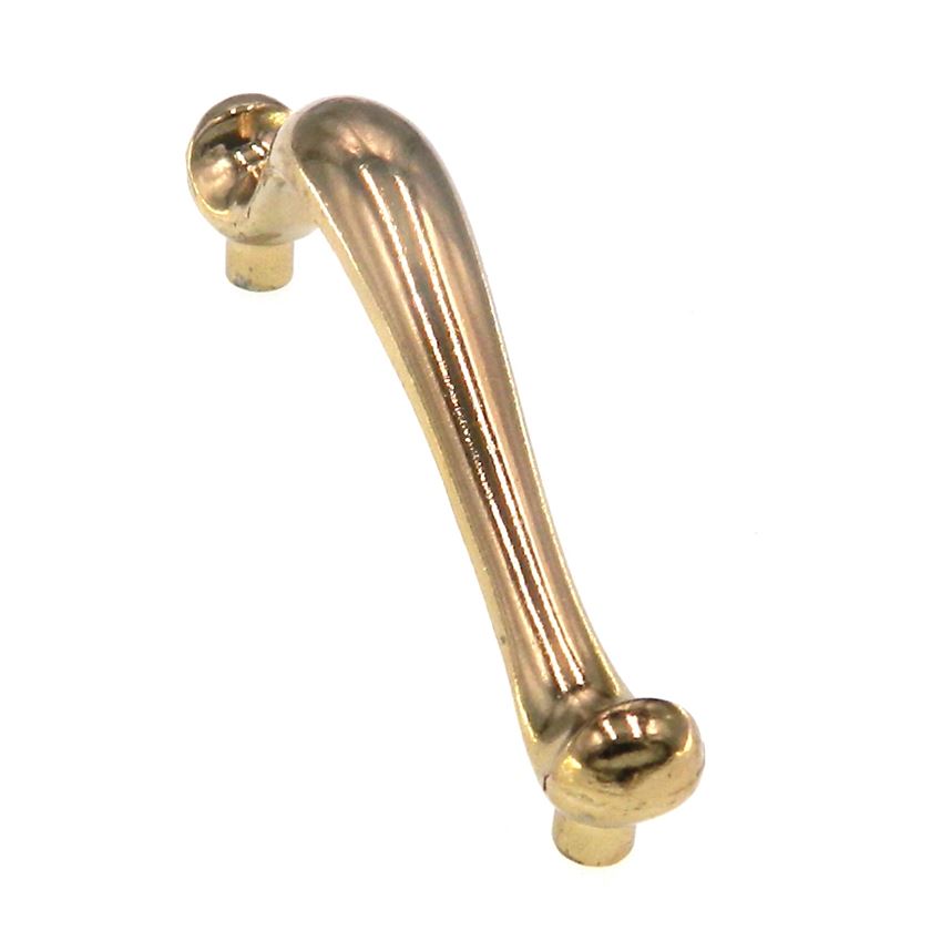 Amerock BP648-3 Polished Brass 3"cc Pitcher Cabinet Handle Pulls