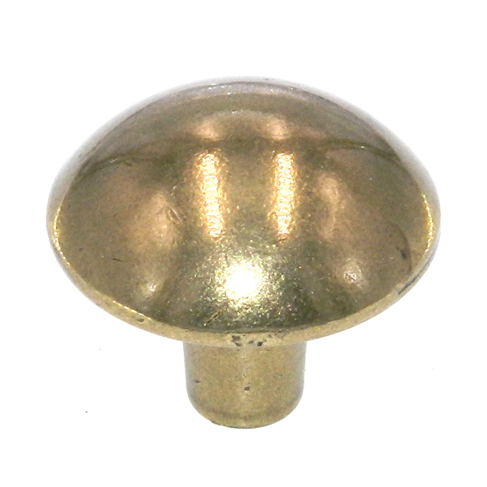 Vintage Amerock Harmony Burnished Brass 1 1/4" Round Cabinet Knob BP649-BB