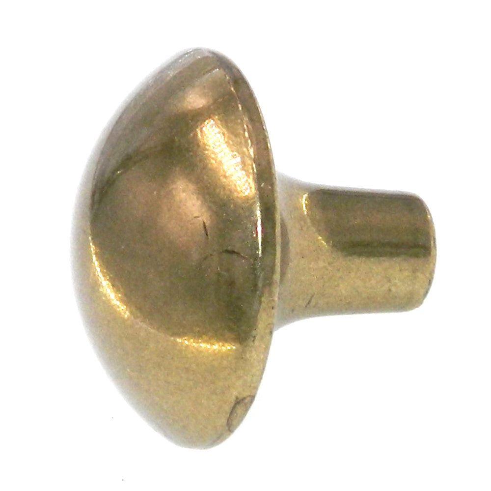 Vintage Amerock Harmony Burnished Brass 1 1/4" Round Cabinet Knob BP649-BB