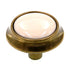 Vintage Amerock Tribute Burnished Brass 1 3/8" Round Cabinet Knob BP651-AM