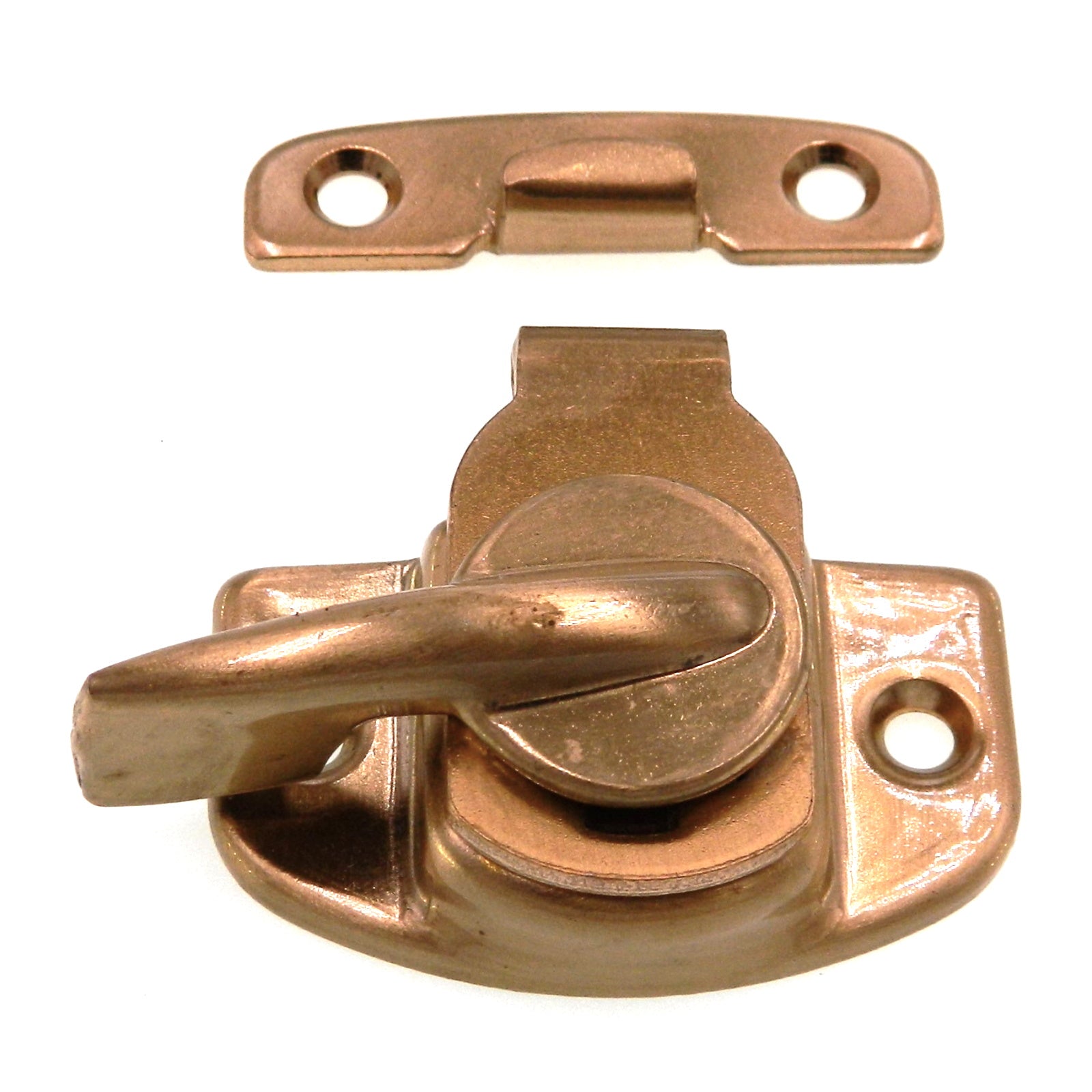 Amerock Window 2 1/2" Sash Lock in Dull Bronze Steel, BP7020-10