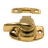 Amerock Window 2 1/2" Sash Lock in Polished Brass Steel, BP7020-3