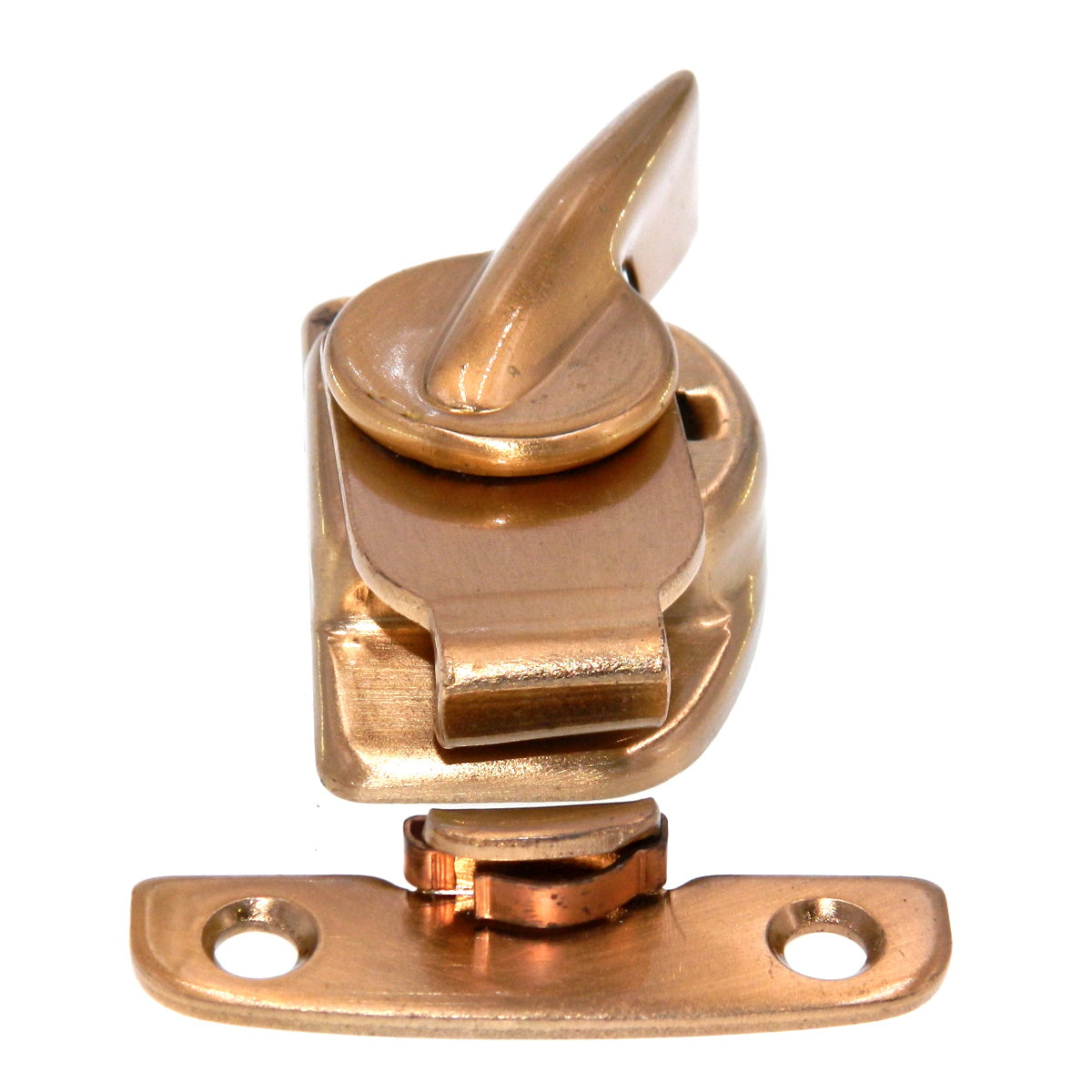 Amerock Window 2 5/8" Sash Lock in Dull Bronze Spring Action "Wintite" BP7045-10