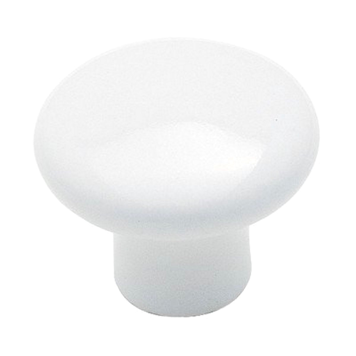 3 Pack Amerock Hardware BP70635-30 White 1 3/16" Porcelain Cabinet Knob Pull