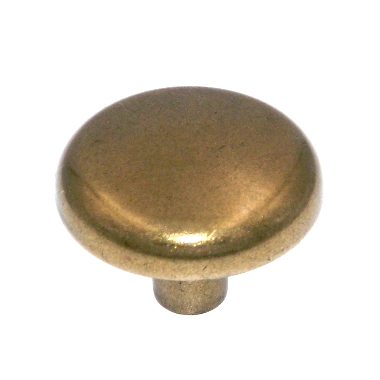 Amerock Hardware BP710-BB Burnished Brass 1 1/4" Round Cabinet Knob Pulls