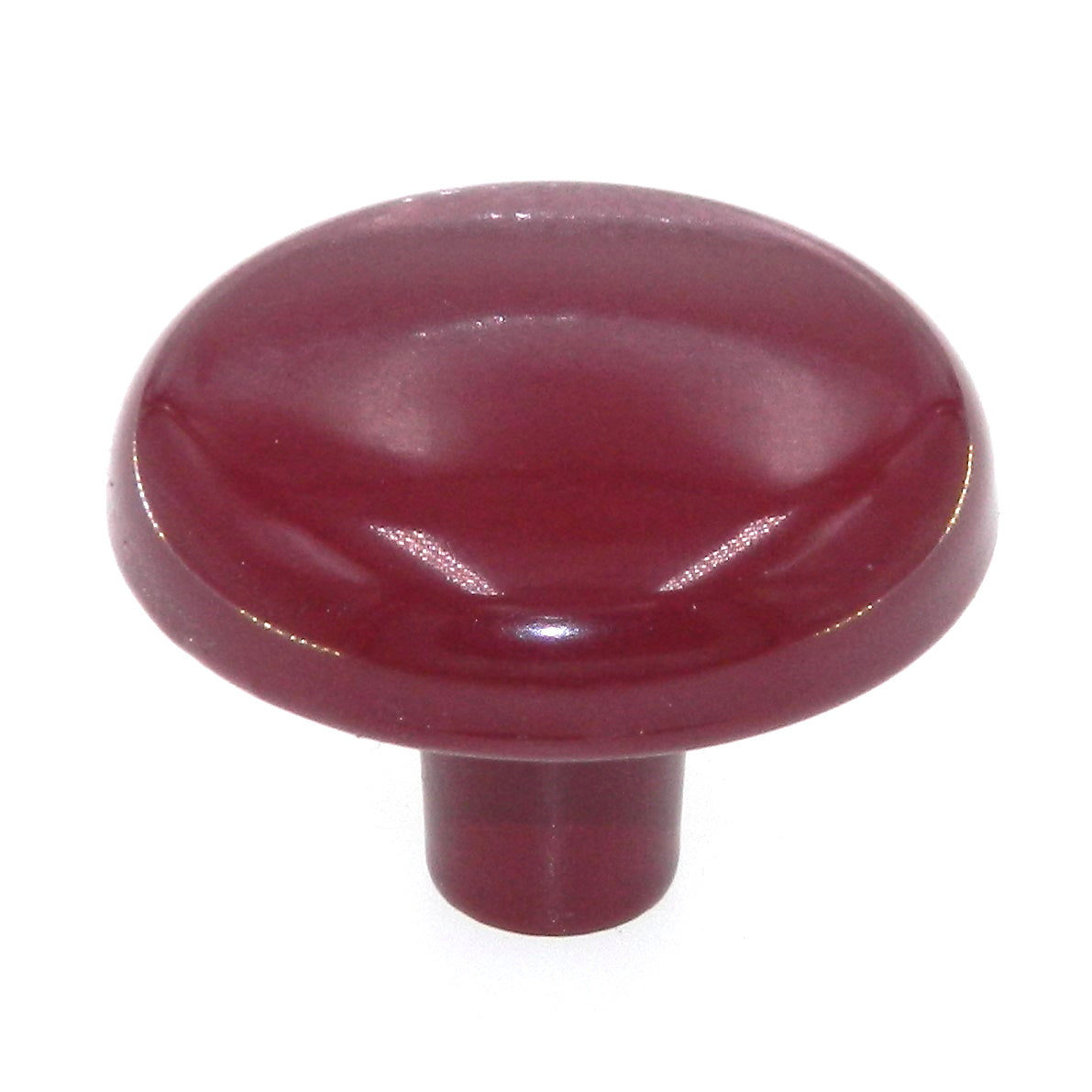 Vintage Amerock Shenandoah Cranberry 1 1/4" Round Cabinet Knob BP710-CRB