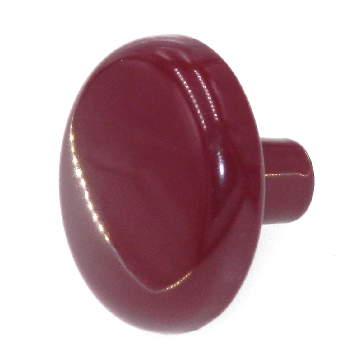 Vintage Amerock Shenandoah Cranberry 1 1/4" Round Cabinet Knob BP710-CRB