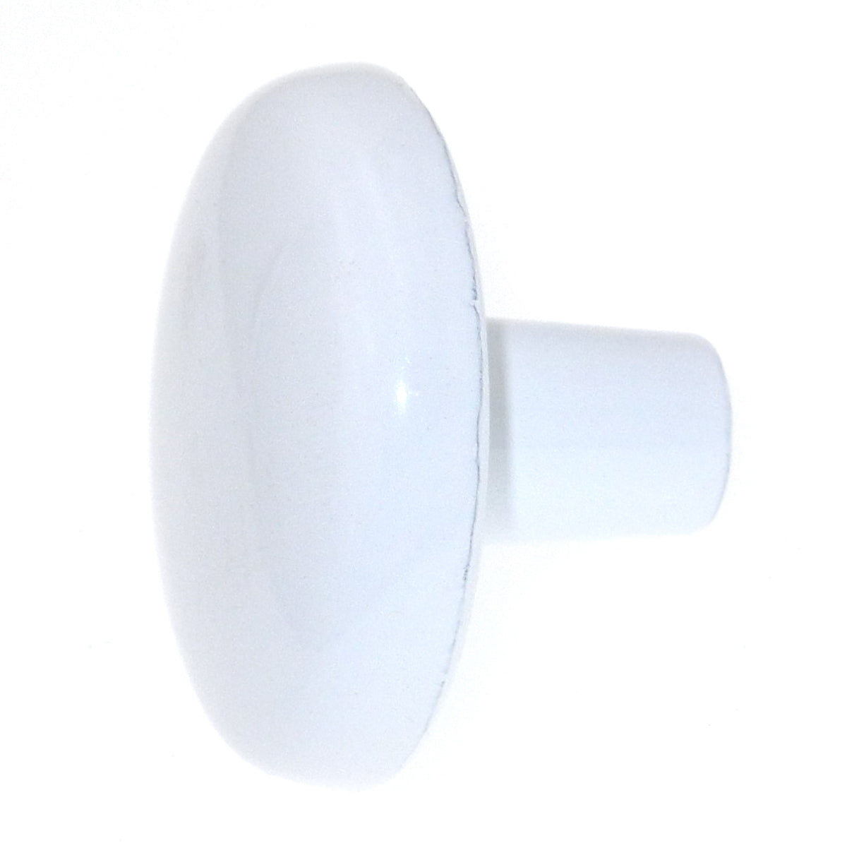 Amerock BP710-W White 1 1/4" Mushroom Cabinet Knob Pulls Shenandoah