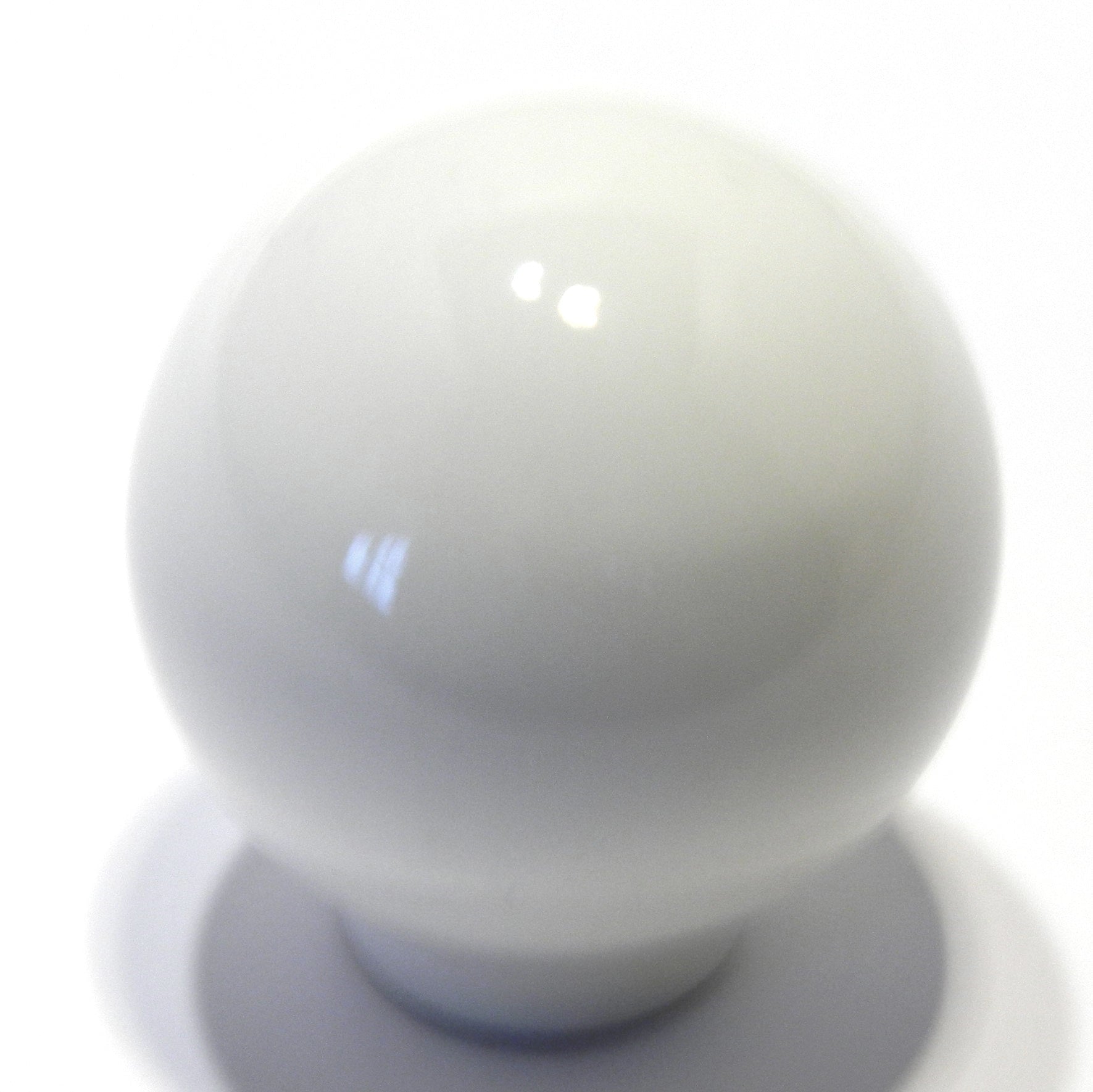 Amerock Ceramics 1 1/4" White Porcelain Globe Cabinet Knob Pull BP72001-30