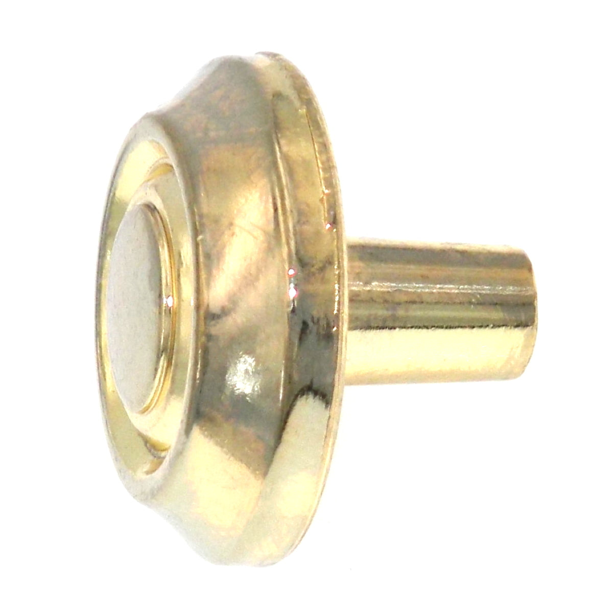 Amerock BP728-3 Polished Brass Solid Brass 1 1/4" Viscount Cabinet Knob Pulls