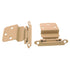 Pair of Amerock Prime Coat 3/8" Inset Hinges Non Self-Closing BP7338-P