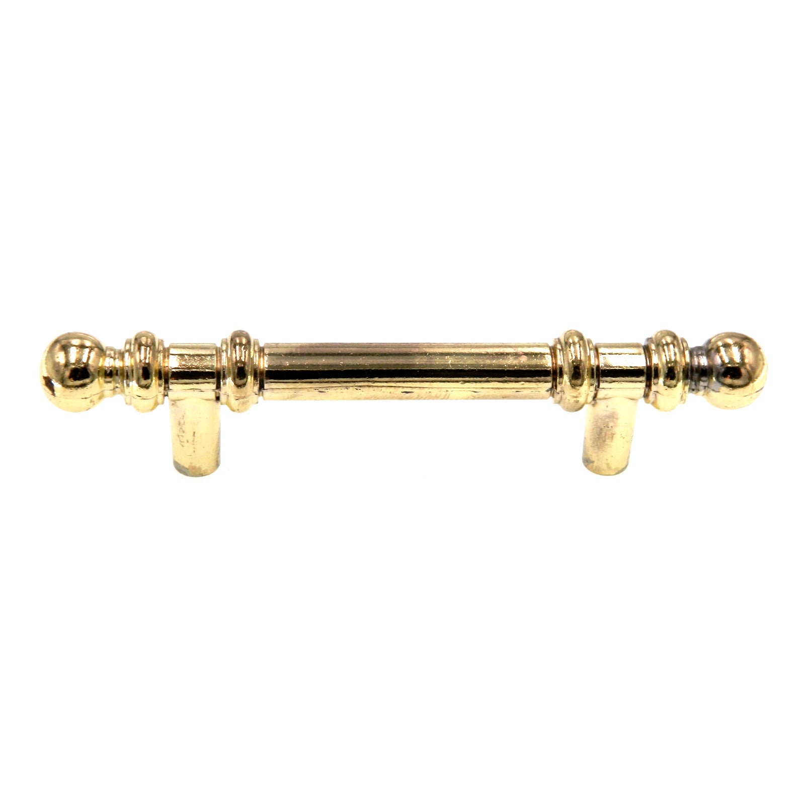 Vintage Amerock Charter Polished Brass 3" Ctr. Cabinet Handle Bar Pull BP743-3