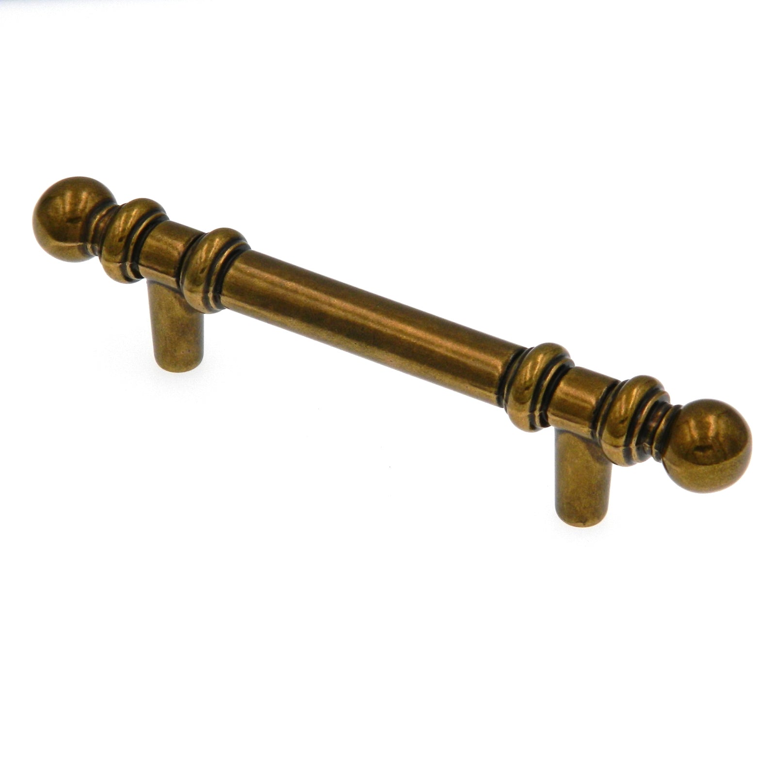 Amerock Allison Burnished Brass 3"cc Stylish Heavy Bar Pull BP743-BB