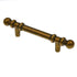 Amerock Allison Burnished Brass 3"cc Stylish Heavy Bar Pull BP743-BB