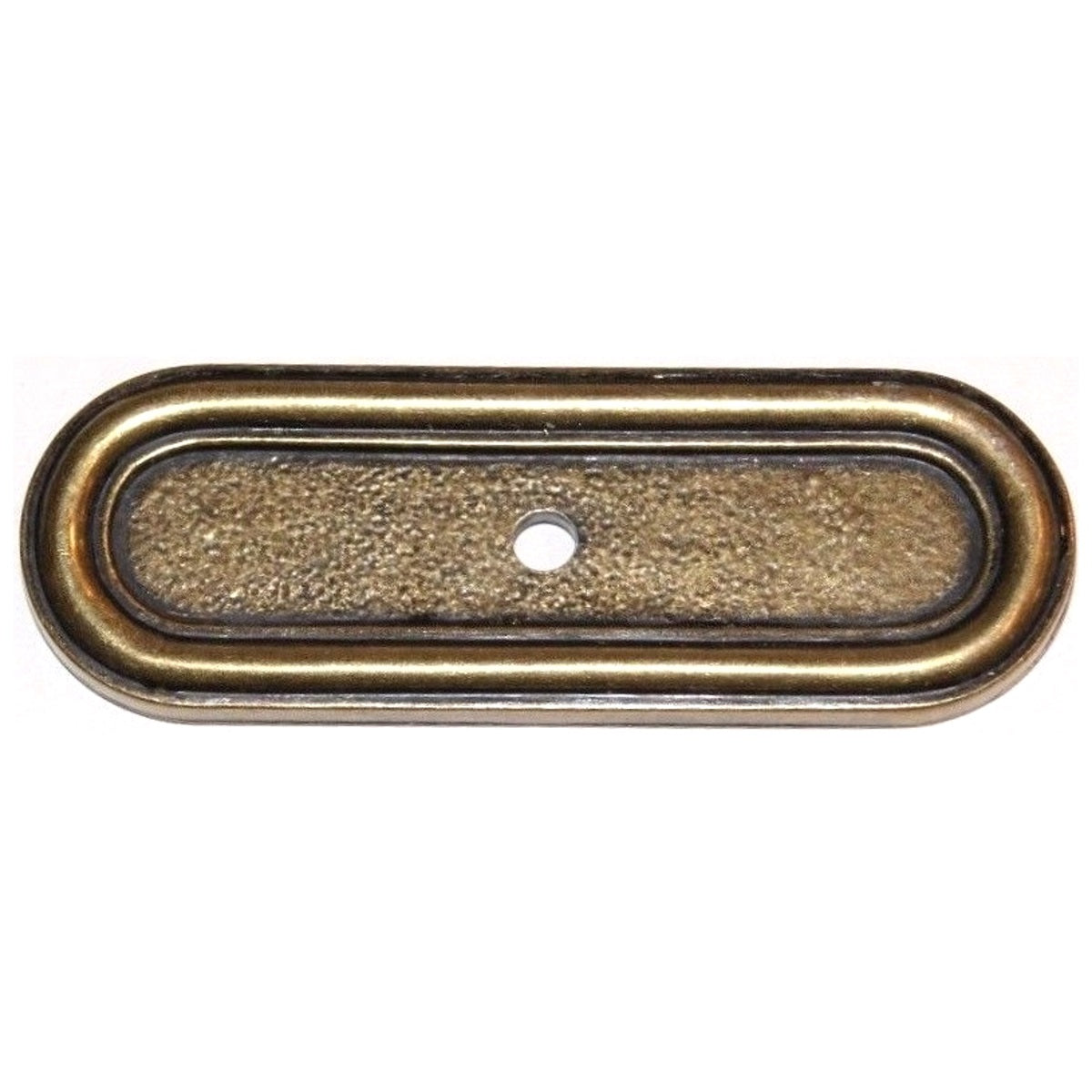 Amerock Burnished Brass 3 1/4" Cabinet Knob Pull Backplate BP747-BB