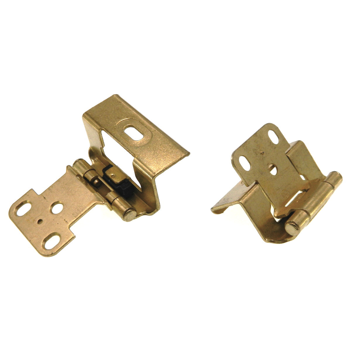 Amerock Polished Brass Full Wrap Hinges 5/8" Overlay Self-Closing BP7533-3