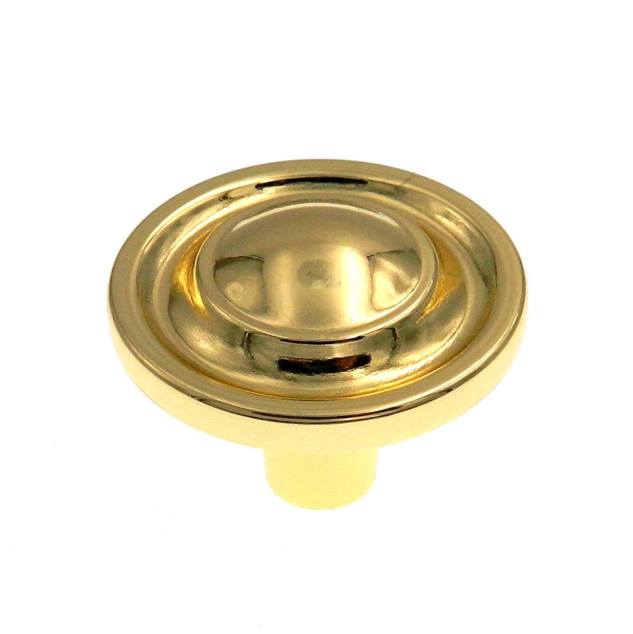 Amerock BP755-3 Polished Brass 1 1/4" Mushroom Cabinet Knob Pulls Allison