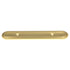 Amerock Polished Brass Traditional 3"cc Cabinet Pull Backplate BP7593