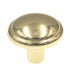 10 Pack Amerock BP76209-3 Polished Brass 1 1/8" Round Cabinet Knob Pull Allison