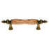 6 Pack Amerock BP76243-OB Burnished Brass Allison 3"cc Cabinet Bar Pull Handle with Oak Center