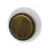 Amerock Royal Burnished Brass White Center 1 1/4" Cabinet Knob Pull BP76246-WB