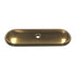 Amerock BP76248-BB Burnished Brass 3" Cabinet Knob Pull Backplate