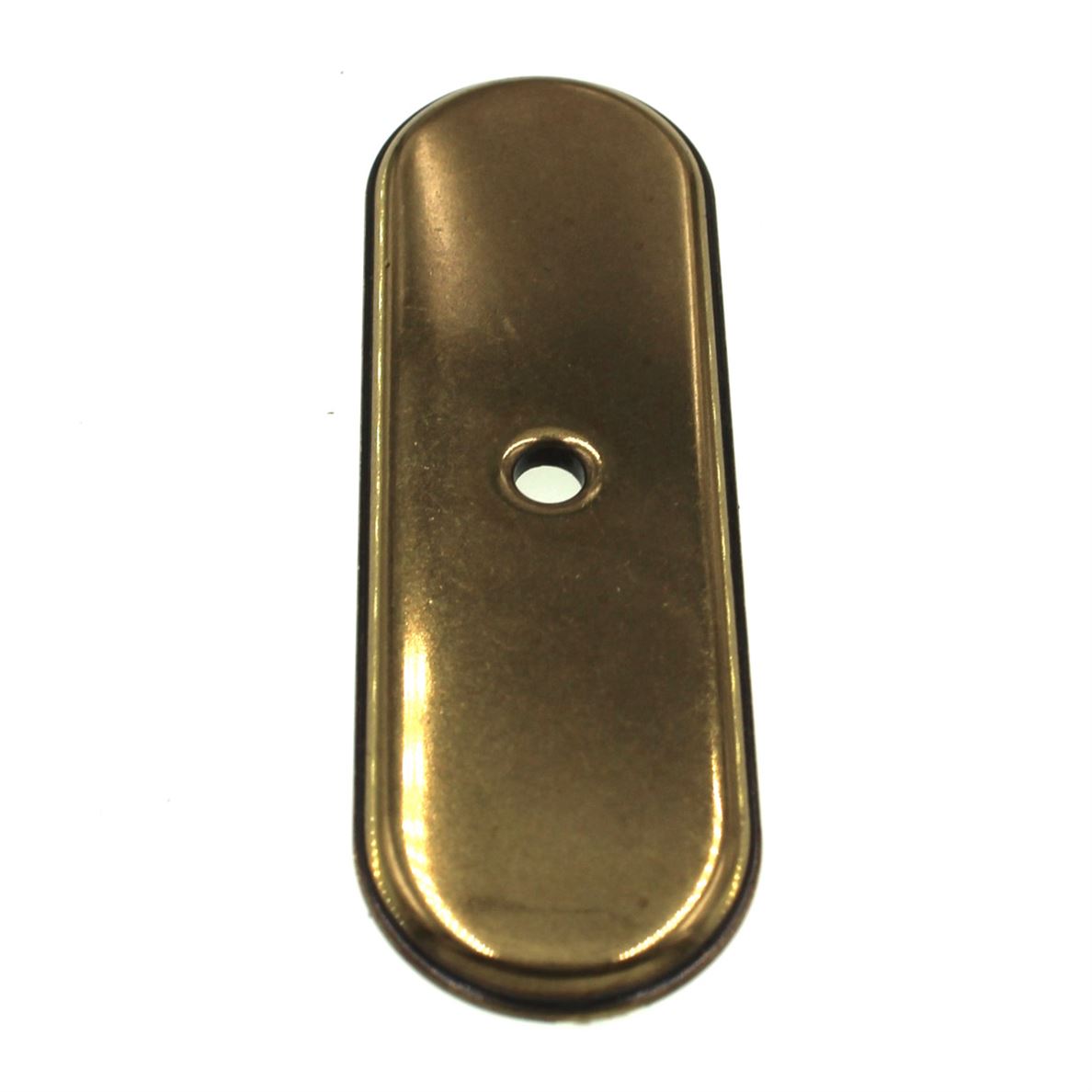 Amerock BP76248-BB Burnished Brass 3" Cabinet Knob Pull Backplate