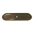 Amerock BP76248-BB Burnished Brass 3" Cabinet Knob Pull Backplate