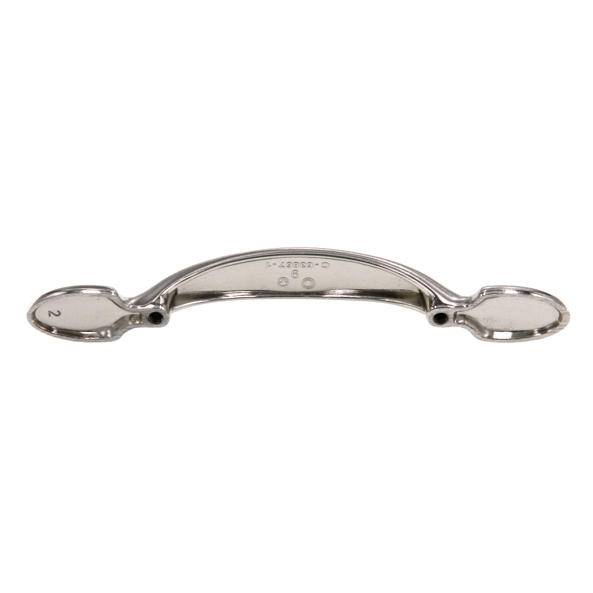 Amerock Allison Sterling Nickel 3" Ctr. Cabinet Arch Pull Handle BP76272-G9